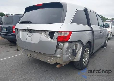 2012 Honda Odyssey Lx из США, поврежденный, VIN 5FNRL5H26CB052692